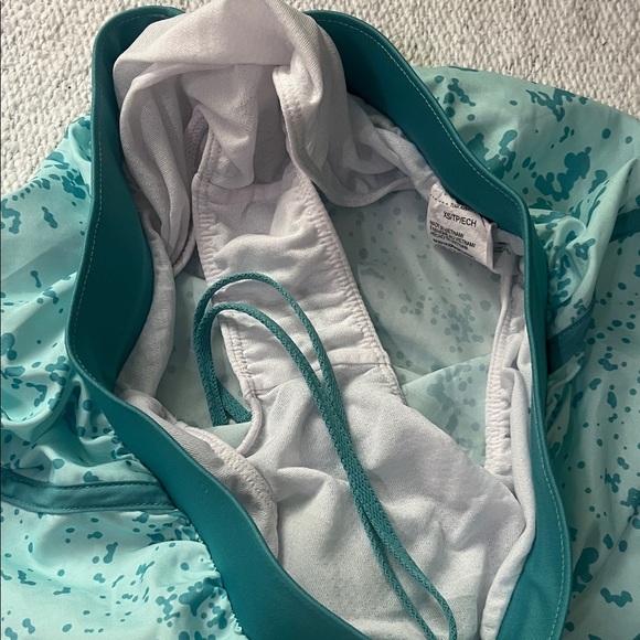 Under Armour Aqua Speckled Athletic Shorts - Picture 4 of 5